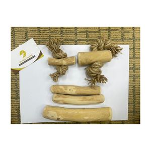 Palo para masticar de madera natural para perros, gatos, mascotas, de madera para masticar juguete para perros, gatos, morder, tratamiento molar, Limpieza de dientes - Product Image 2