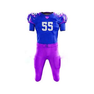 Meilleur uniforme de football américain 2024 Concevez votre propre maillot de football américain pour les jeunes de l'équipe de sublimation - Product Image 1