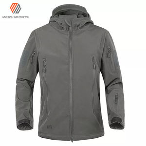 โพลีเอสเตอร์เปลือกวัสดุราคาถูกถนนสวมใส่ที่มีคุณภาพสูงขายส่งเต็มแขนผู้ชาย Softshell แจ็คเก็ตในการขายในขณะนี้ - Product Image 2