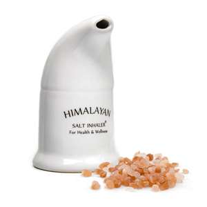 เครื่องพ่นเกลือหิมาลัยแบบใช้ซ้ำได้ เกรดพรีเมียม ผลิตจากเกลือสีชมพูธรรมชาติ ช่วยให้หายใจสะดวก สุขภาพทางระบบทางเดินหายใจ รับผลิตแบบ OEM จำนวนมากจากปากีสถาน - Product Image 1