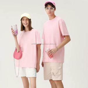 Chemises vierges unisexes 100% coton 220gsm T-shirt à col rond multicolore de haute qualité personnalisable - Product Image 1