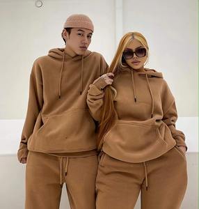 ชุดสเวตเตอร์มีฮู้ดสำหรับผู้หญิงชุดเซต2ชิ้นเสื้อฮู้ดสำหรับใส่วิ่งแขนยาวสำหรับฤดูหนาวออกแบบได้ตามต้องการ - Product Image 4