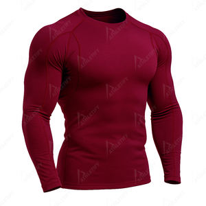 Rashguard léger pour hommes maillot de bain à séchage rapide chemise de compression Logo personnalisé vêtements de sport confortables pour l'entraînement. - Product Image 2