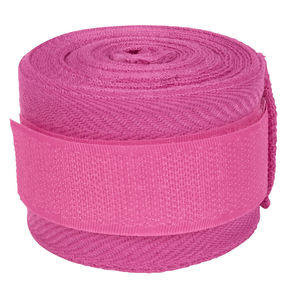 Material de algodón de envoltura de mano de medio dedo personalizado directo de fábrica para kick boxing y boxeo de mano - Product Image 5