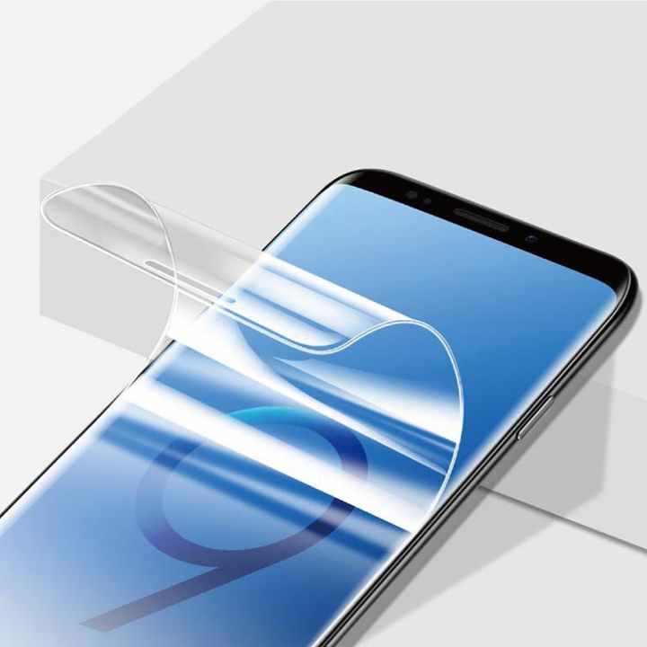 Easy to Install Diamond Unbreakable Membrane Clear Hd Nano Soft Hydrogel TPU Film Screen Protector for Samsung iphone google