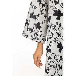 Conjunto Casual de Algodón con Estampado de Rayas Verticales IPST-44468, Conjunto de 2 Piezas, Tres Cuartos, para Primavera/Verano, Disponible en Tallas XS y XXS - Product Image 3