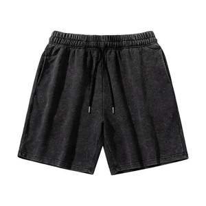 cotton, Breathable Wholesale Streetwear <b>Men</b> Jogging <b>Shorts</b> Set Two Tone T-shirts <b>Shorts</b> Two Piece Set Custom Male Jogger <b>Short</b> - Product Image 2