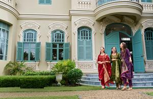 ผ้าเคอร์ติสโคสปักด้วยมือล่าสุดพร้อมลายมีนาและลูกไม้แฟนซีแจ็คการ์ด - Product Image 3