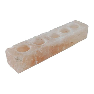 Bougeoirs en sel naturel en forme de coeur au toucher réel les plus vendus faits à la main T Light taille personnalisée artisanat fabriqué au Pakistan - Product Image 6