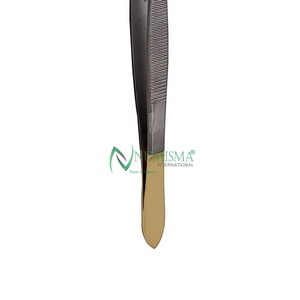 Pinces à pansements manuelles en acier inoxydable de qualité supérieure, 15 cm, couleur personnalisée, certifiées CE, pour kit chirurgical - Product Image 4