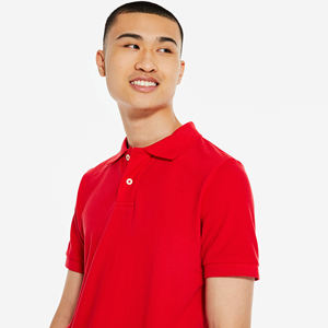 Professionnel couleur unie vêtements d'été 2023 demi-manches confortable hommes Polo Golf chemise en vente maintenant - Product Image 5