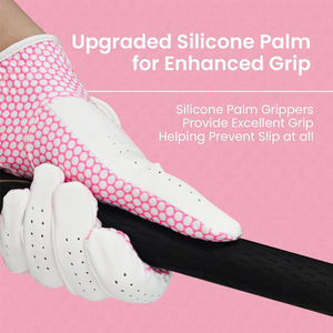 Vente en gros de gants de golf personnalisés de qualité supérieure avec paume en cuir construction durable et ajustement parfait pour les amateurs de golf - Product Image 3