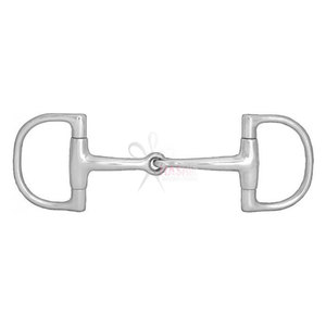 High Quality Stainless Steel Ring Snaffle Bit for Horses-Durable <b>Equestrian</b> Training Riding Bit Customizable Size Color OEM - Product Image 1