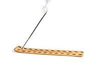 Porte-encens en bois de conception unique Design polyvalent femmes brûleur d'encens attrape-cendres porte-bâton d'encens - Product Image 2