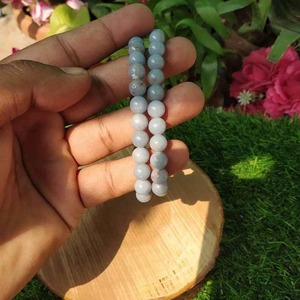 Pulsera de cuentas de cristal de ágata Natural de la mejor calidad para hombres y mujeres, energía curativa para el equilibrio, protección y buena suerte a precio a granel - Product Image 1