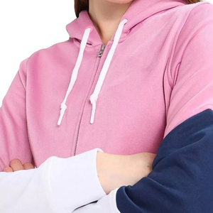 Nouveaux sweats à capuche imprimés avec logo personnalisé pour femmes et vente en gros de sweats à capuche pour femmes de couleur unie pour tenue décontractée - Product Image 4