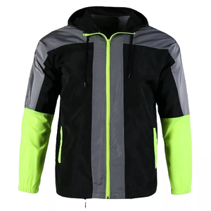 Custom High Quality Men's Sport Windbreaker Jacket Winter Softshell Stand Collar Formal Style <b>Warm</b> Features <b>Waterproof</b> - Product Image 1