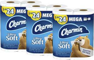 CharminUltra Soft Toilet Paper 18 Mega Rolls, 264 <b>Sheets</b> per roll - Product Image 6