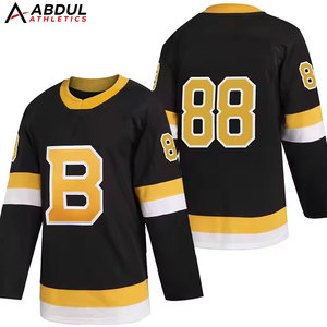 Camiseta Ligera de Hockey sobre Hielo, Corte Atlético, Tejido que Absorbe la Humedad, Ideal para el Día del Partido, Entrenamiento y Ropa Deportiva Informal - Product Image 1
