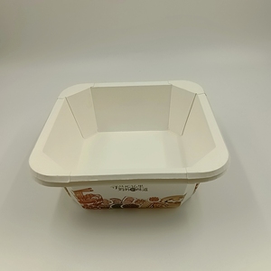 Kraft Brown Craft Paper <b>Bowl</b> for Food Packaging of Any Pattern for Takeaway Cups Salad Cake Cookie <b>Sugar</b> Sushi Fruit Snack Pizza - Product Image 4