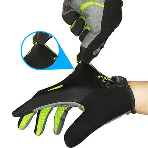 Guantes de gimnasio de entrenamiento de levantamiento de pesas para hombres y mujeres Los mejores guantes de gimnasio de cuero para fitness Logotipo personalizado ecológico. - Product Image 4