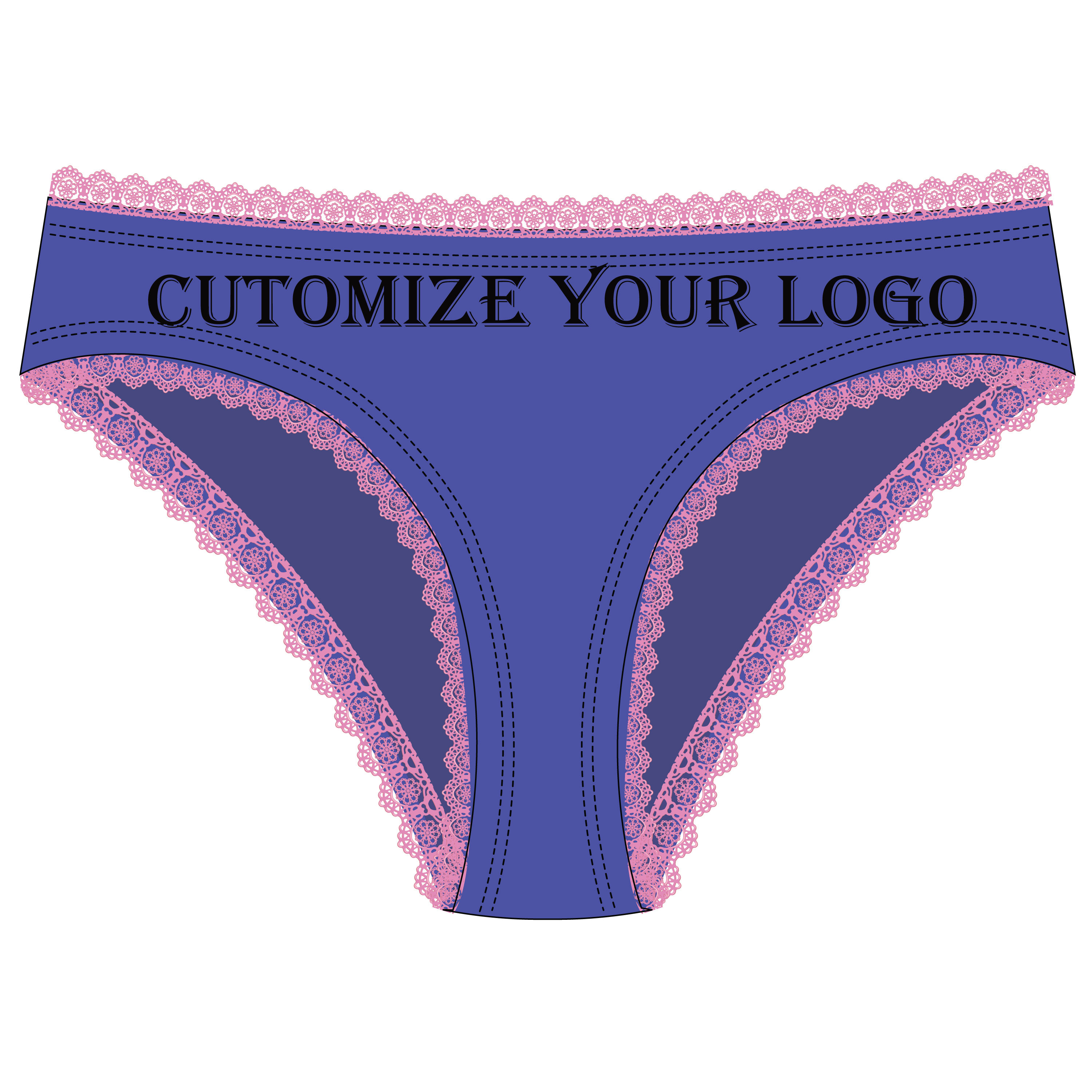 Wholesale Custom Women's Underwear Collection Hot Sale New Bikini Briefs Ladies' Undergarments Bulk Supplied