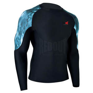 เสื้อผื่นคันแขนยาวเสื้อผื่นคันมีสีทึบสินค้าขายดี - Product Image 1