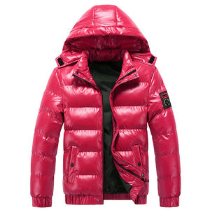 Cortavientos grueso y cálido con cremallera para hombre y mujer, chaqueta acolchada de algodón a prueba de viento con cuello levantado, talla grande - Product Image 4