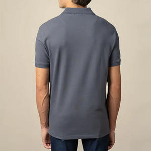 Polo de golf con bordado uniforme de empresa de ropa deportiva de algodón y poliéster para hombre con logotipo personalizado - Product Image 3