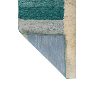 Alfombras de Lana Anudadas a Mano Zuri Ivory Pae-4586, Diseño Abstracto para Sala de Estar, Dormitorio, Pasillo, Rectangulares y Cuadradas, Hechas a Mano en Tabriz para Adolescentes - Product Image 5