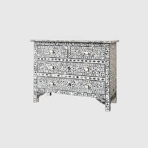 Modern Minimalist Bone Inlay <b>Furniture</b> Ethically Sourced Customizable <b>for</b> <b>Home</b> <b>Bar</b> Use Sustainable Environmentally Friendly - Product Image 3