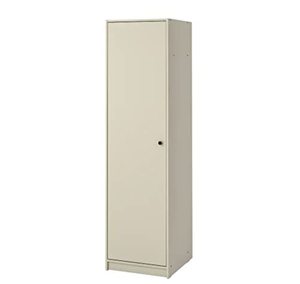 Armoire en bois d'ingénierie (Beige clair 49x55x186 cm 19 1/2x21 5/8x73 1/8) - Product Image 1