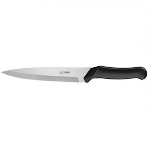 Cuchillo de Cocina CASA con Hoja de Acero Inoxidable de 20 cm, Negro y Cromado BV90790 - Product Image 3