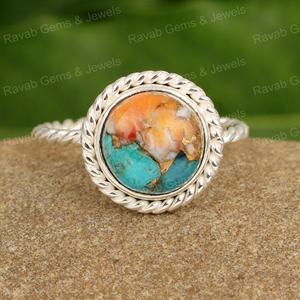 สินค้ามาใหม่ แท้ 100% ไข่มุกมุกทะเลผสมสีฟ้า 12 มม. เงินแท้ 925 ชุบโรเดียม ตัวเรือนแบบฝัง งานแฮนด์เมด สำหรับผู้หญิง งานแต่งงาน คุณภาพดี - Product Image 1