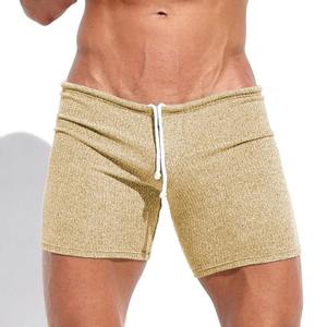 2025 <b>Men's</b> Casual Sportswear Shorts 100% Cotton Hip Hop Style Breathable Mesh Bottoms Loose <b>Lounge</b> Fitness <b>Pants</b> - Product Image 4