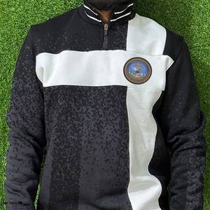เสื้อฮู้ดดี้ผู้ชายไซส์ใหญ่แบบครึ่งซิป คุณภาพพรีเมียม ลดราคาสุดคุ้ม ผลิตจากผ้าฝ้ายฟลีซ 100% เหมาะสำหรับใส่ในฤดูหนาว  รับสั่งทำสีและโลโก้ เป็นมิตรต่อสิ่งแวดล้อม - Product Image 4
