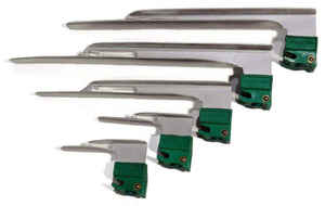 Laringoscopio quirúrgico LED portátil profesional Dispositivo de gestión de vías respiratorias de diagnóstico de acero inoxidable para intubación - Product Image 6