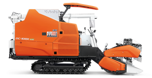 Cosechadora de Arroz de 108 HP Kubota DC-108X con Orugas de Goma, Máquina Diésel para Cosechar Granos, Ideal para Campos de Arroz Grandes y Uso en Zonas Húmedas - Product Image 2