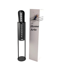 กระถางธูปเหล็กและหินอ่อนทรงสูงสำหรับตกแต่ง - Product Image 3