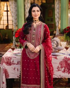 Vestido Formal de Trabajo para Mujer, Moderno, de Excelente Calidad, Último Modelo 2025-2026, Salwar Kameez de Algodón para Fiesta 01228 - Product Image 6