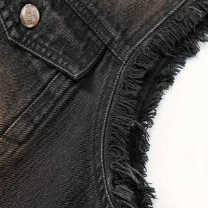 Chaleco de invierno de chaqueta de cuero personalizado para hombre más vendido con diseño sin mangas para el trabajo - Product Image 4