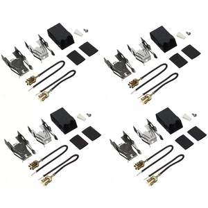 Kit de 4 prises de brûleur à gaz de surface Choice 330031 pour usage domestique - Product Image 1