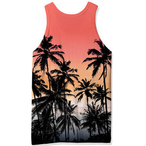 Wholesale Custom Design Men and <b>Women</b> Tang Tops Sleeveless Racer Back Summer Basic Tee Shirts Tank Tops Beach Blouses - Product Image 2