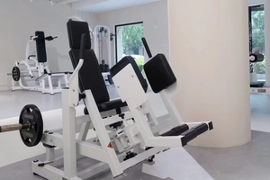 Machine de <span class=keywords><strong>musculation</strong></span> assise à charge libre en acier pour l'abduction des cuisses, des hanches et des fessiers - Product Image 3