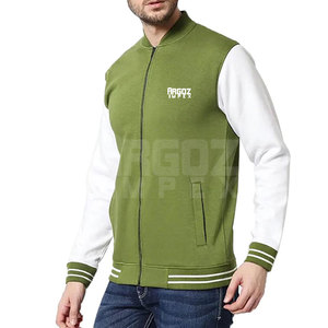 Meilleure vente Veste d'hiver pour homme sur mesure Matériau respirant Manches longues Col montant Logo avant Conception parfaite de bombardier - Product Image 1