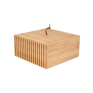 Boîte de rangement et d'ustensiles en bambou Boîte en bambou faite à la main Décoration de table pour la maison naturelle écologique Vente en gros du Vietnam - Product Image 2