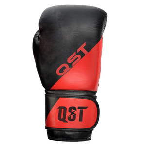 Guantes de entrenamiento de boxeo de cuero, Palma cómoda y transpirable para mayor ventilación, guantes de boxeo de gancho y bucle - Product Image 2