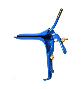 Spéculum Vaginal chirurgical à revêtement bleu, utilisé pour l'examen de gynécologie, petit, moyen et grand - Product Image 4