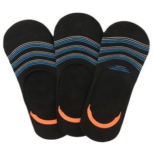 Men's Loafer <b>Socks</b> Pack Of 3 (Z260) - <b>Black</b> - Product Image 1