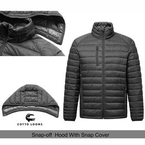 Venta caliente puffer chaqueta de moda con capucha cálido personalizado para hombre ligero OEM ODM moda recortada Premium 2025 nueva ropa de moda - Product Image 3